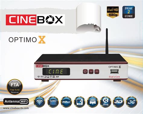 Cinebox Optimo X Atualização .